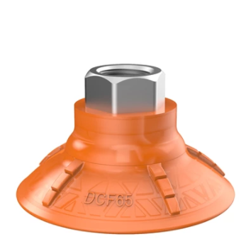 0206538派亞博吸盤DCF65P,聚氨酯60,G3/8寸內(nèi)螺紋,塑料-派亞博吸盤派亞博多層波紋吸盤